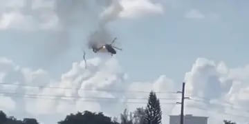Dos muertos al estrellarse helicóptero de rescate médico contra un complejo residencial