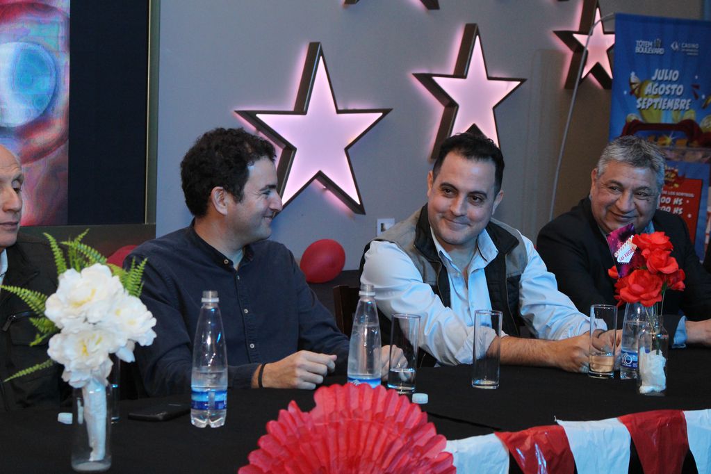 Florencio Bustos, Mariano Tamagnone y Hugo González.