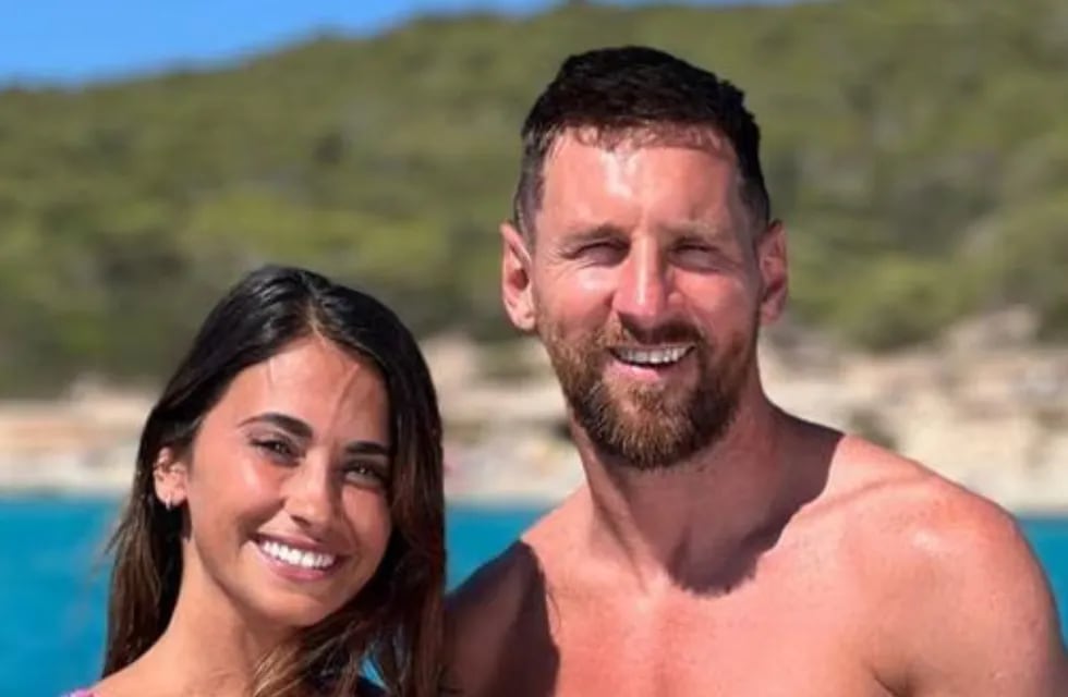 Messi y Antonela disfrutan de sus vacaciones