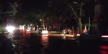 Cortes de luz en Mendoza por la fuerte tormenta eléctrica
