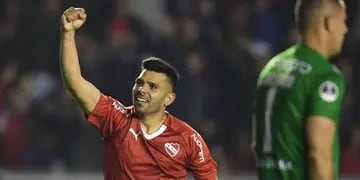El Rojo se impuso 2-0 (4-3) a Águilas Doradas Rionegro en el Libertadores de América con goles de Romero y Domínguez. 