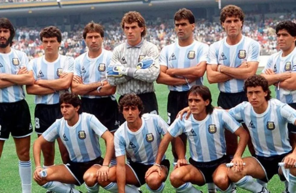 La Selección Argentina campeona del mundo en México 1986. / Gentileza