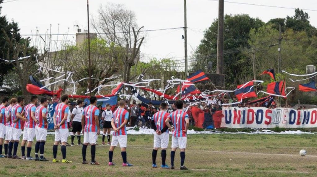 El club Unidos de Olmos participa en la Liga Amateur Platense.
