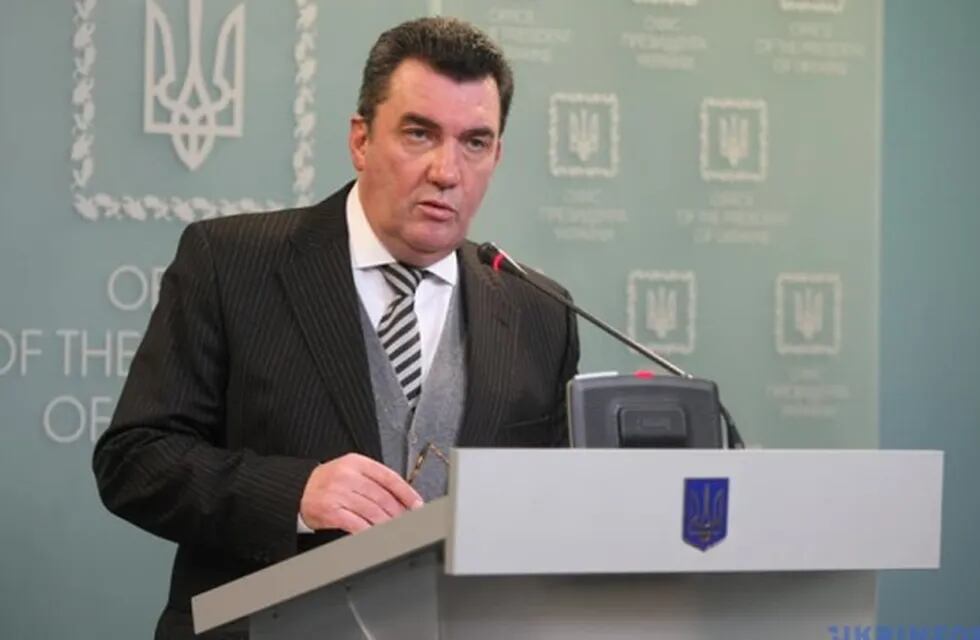 Oleksiy Danílov, secretario del Consejo de Seguridad Nacional y Defensa de Ucrania