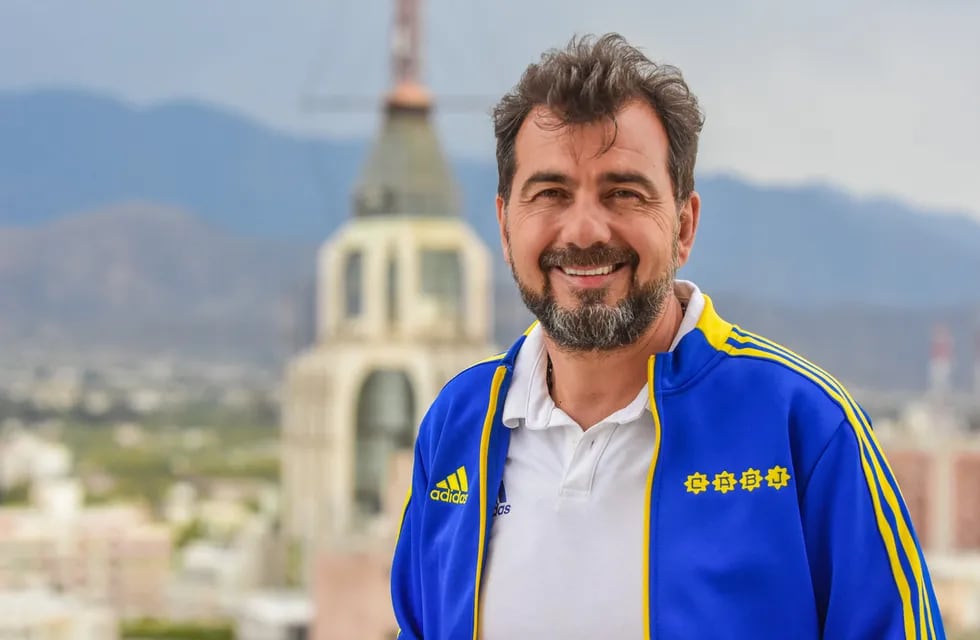Jorge Reale, el mendocino que quiere ser presidente de Boca Juniors. Foto: Mariana Villa / Los Andes