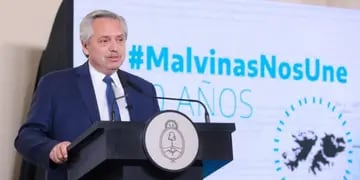 Alberto Fernández: “Las Malvinas no las vamos a cambiar ni por vacunas ni por deudas”