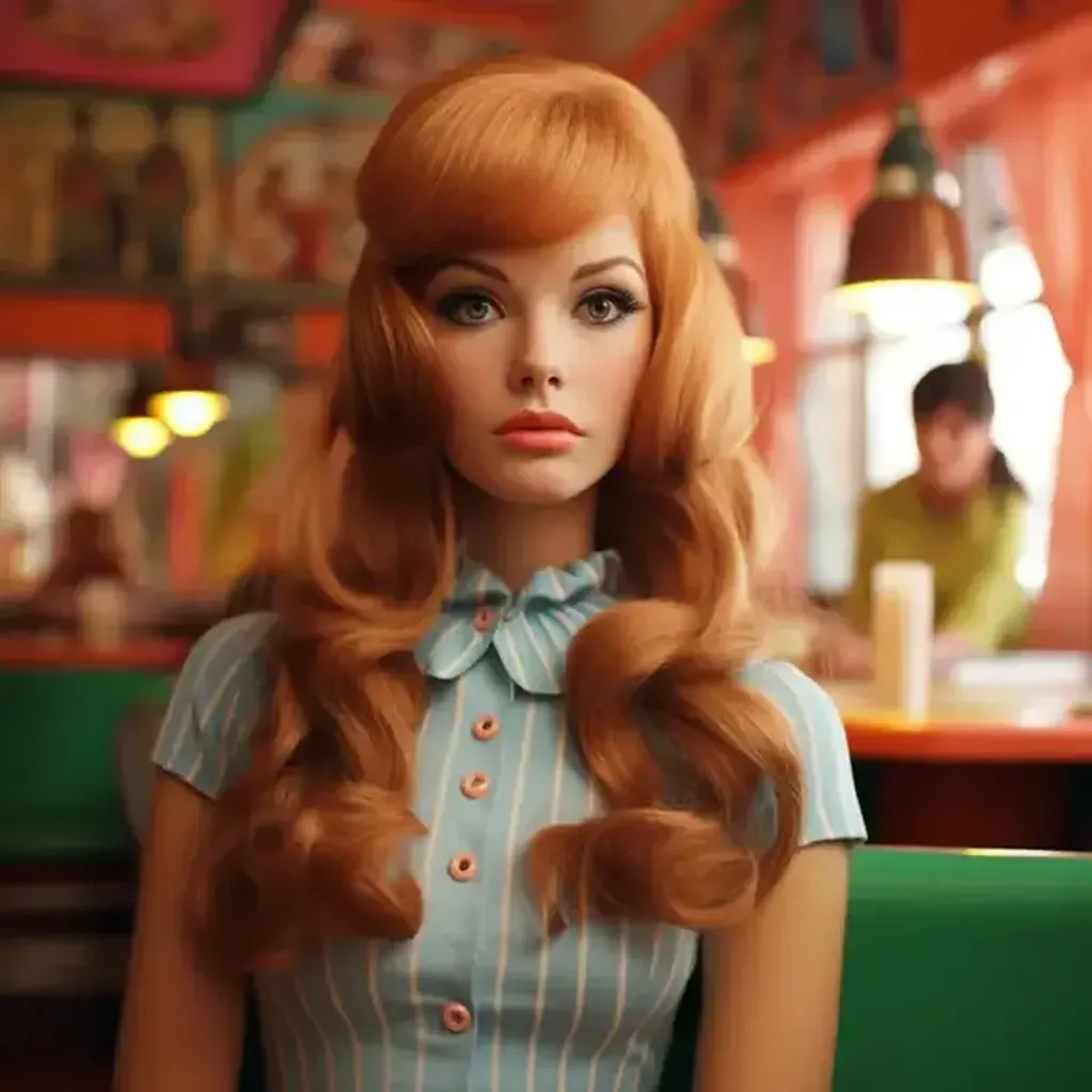 La Barbie argentina, pelirroja.