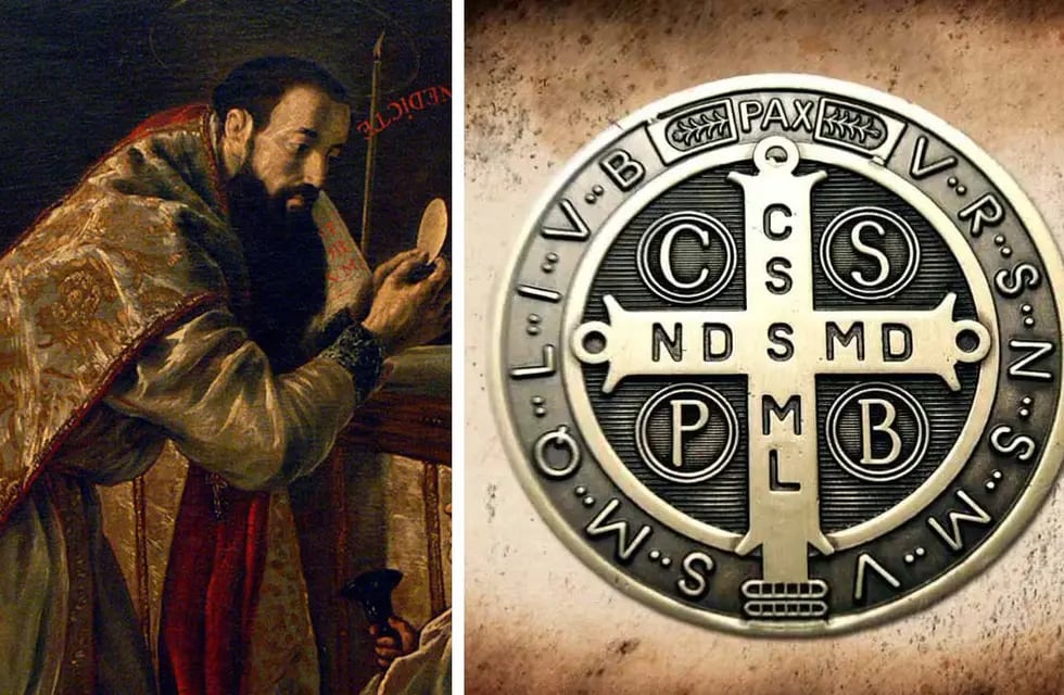 Día de San Benito: el significado de la medalla del santo protector contra  el diablo