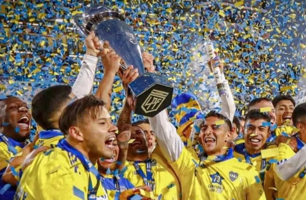 Boca se coronó campeon de la Liga Profesional de Fútbol