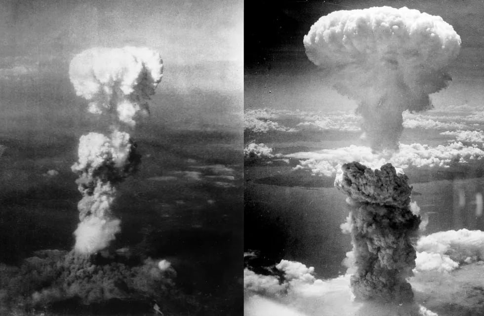 Bombardeos atómicos de Hiroshima y Nagasaki 1945. Archivo