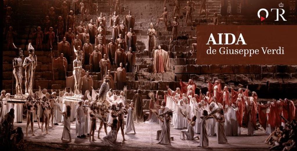 Aída, una de las óperas que podrá verse en la plataforma.