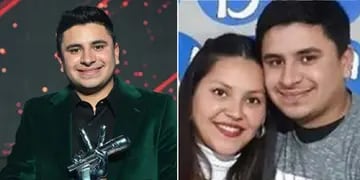 Rocío Ruiz, la pareja de Francisco Benítez, respondió a quienes lo acusaron de "dar lástima" en La Voz Argentina