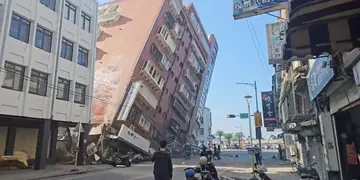 Un terremoto de 7.4 sacudió Taiwán (AP)