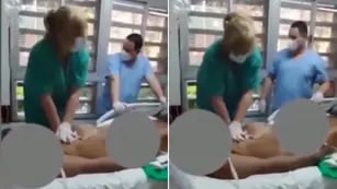 Video: médicos y enfermeros fueron despedidos tras filmarse riendo mientras reanimaban a un paciente en un hospital en Chaco