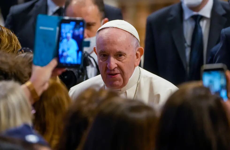 El Papa Francisco denunció abuso de poder por parte de Rusia contra Ucrania. / Foto: AP