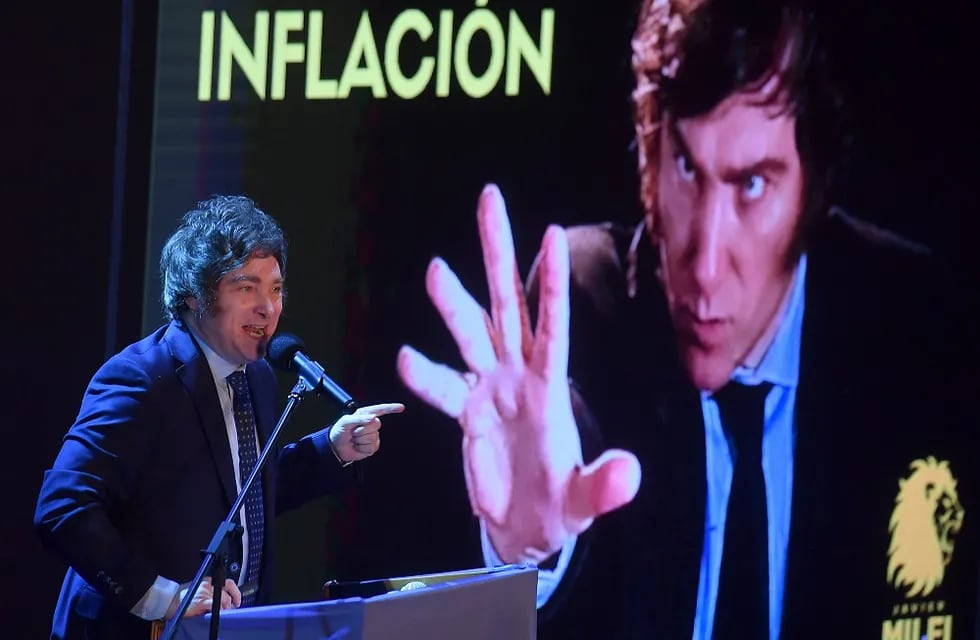 Javier Milei presentó su plan contra la inflación. Web