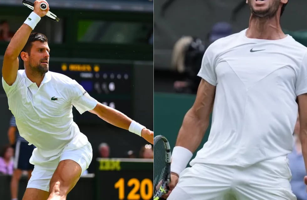 Djokovic y Alcaraz pasaron a los cuartos de final de Wimbledon.