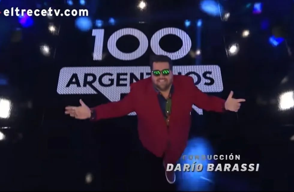 Darío Barassi regresó a la conducción de 100 Argentinos Dicen.