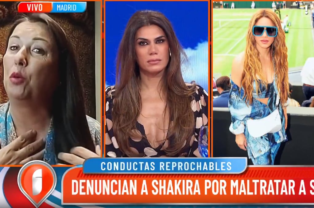 Cristina Cárdenas acusó a Shakira por sus tratos en el ambiente laboral. (Captura "Intrusos")