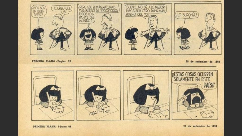 El debut de Mafalda en la revista Primera Plana (1964) 