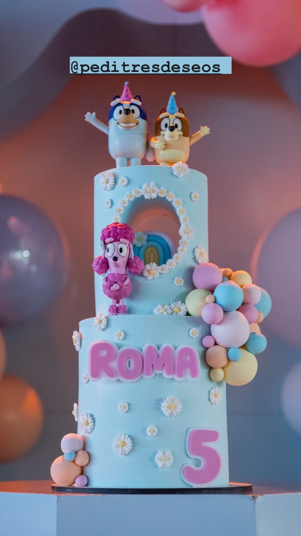 El excéntrico cumpleaños temático de Roma, la hija mayor de Dalma Maradona. Gentileza Instagram.