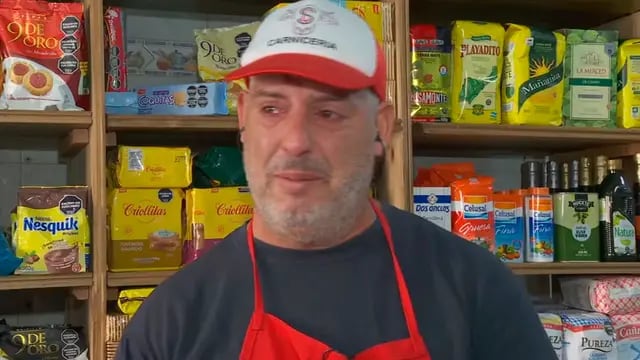 Sergio, el carnicero que no quería subir los precios, cerrará su negocio: “La inflación me ganó”