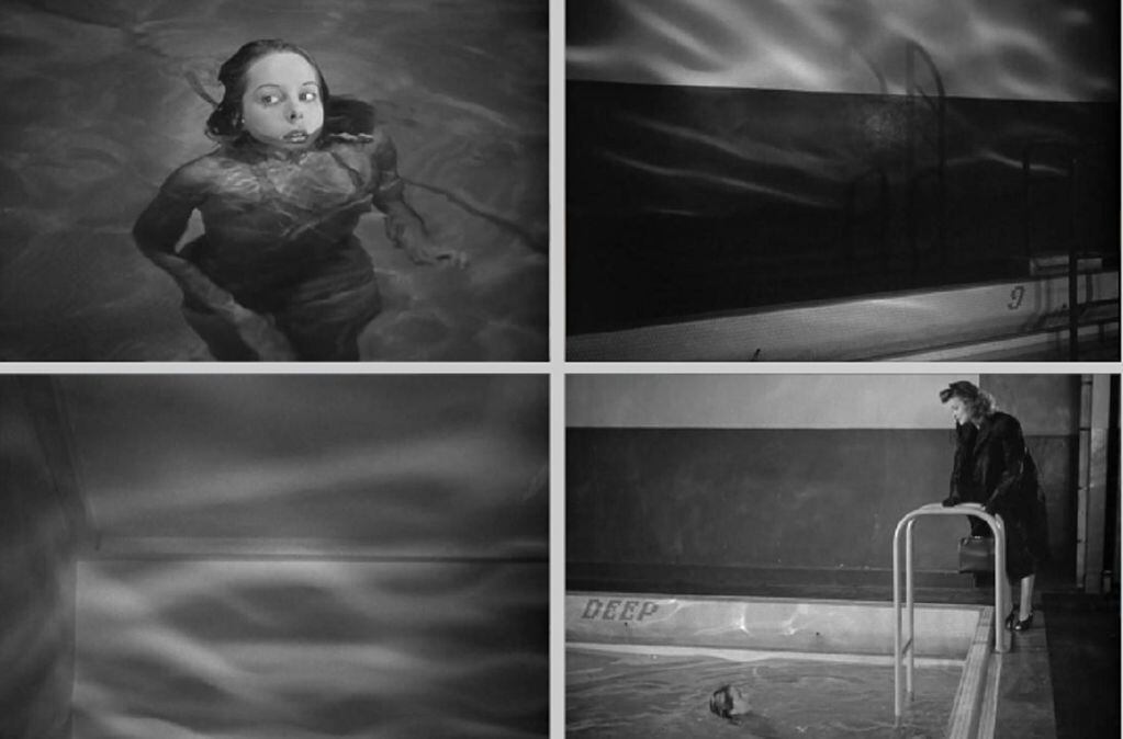 La emblemática escena de la piscina en "La marca de la pantera" (Cat People, 1942) de Jacques Tourneur