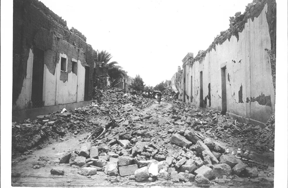 El terremoto del 15 de enero de 1944 fue la mayor tragedia sísmica que recuerda el pueblo argentino. / archivo