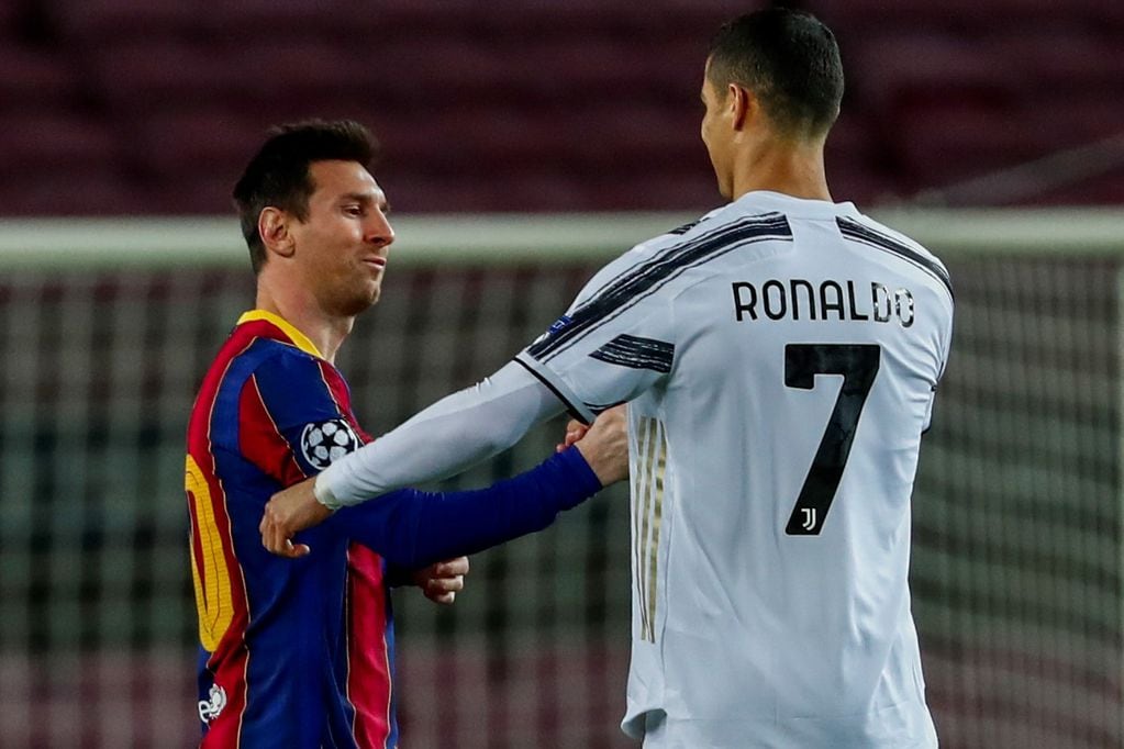 Lionel Messi y Cristiano Ronaldo, en sus pasos por el Barcelona y el Real Madrid, respectivamente.