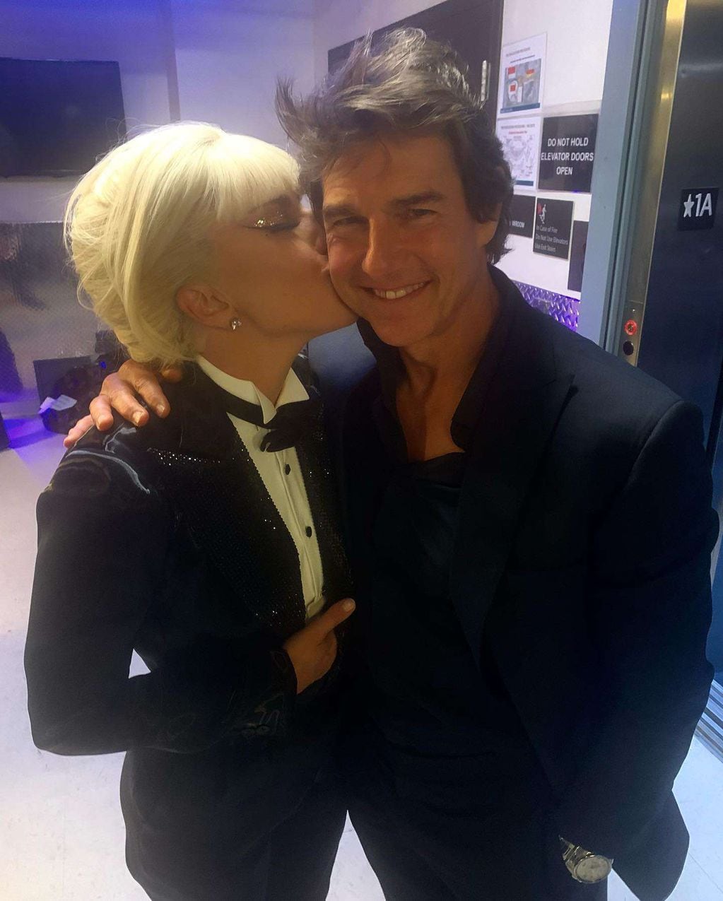 Lady Gaga y Tom Cruise