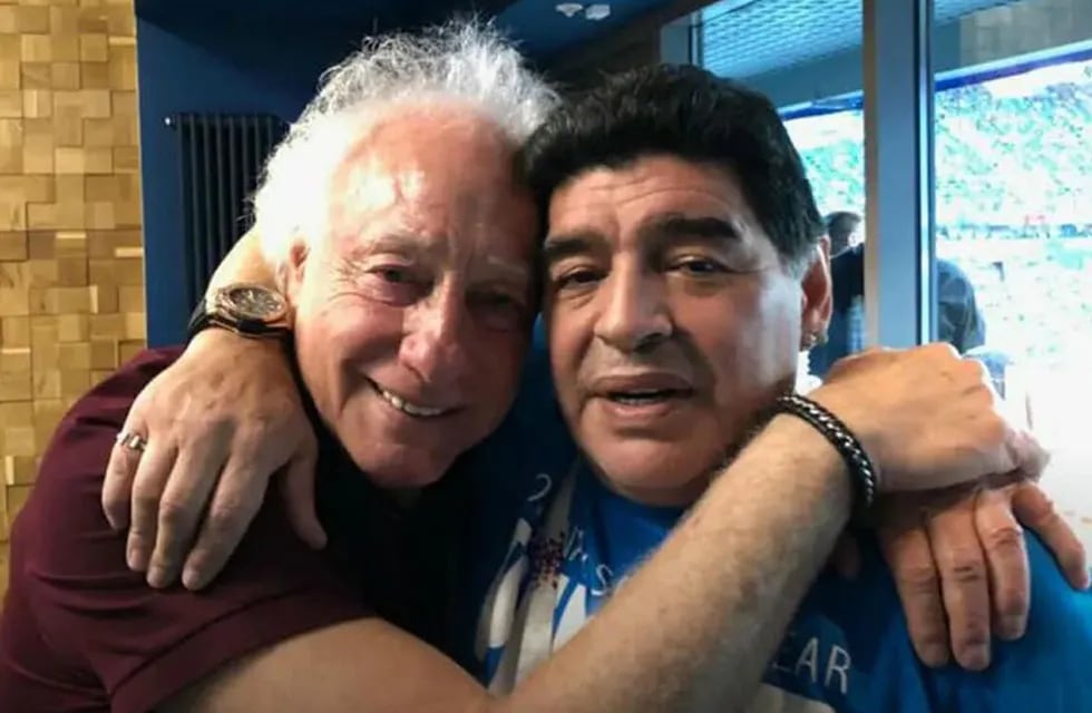 Te amo, te odio: por qué se pelearon realmente Maradona y Coppola y cómo terminó el vínculo. Foto: Archivo Los Andes.