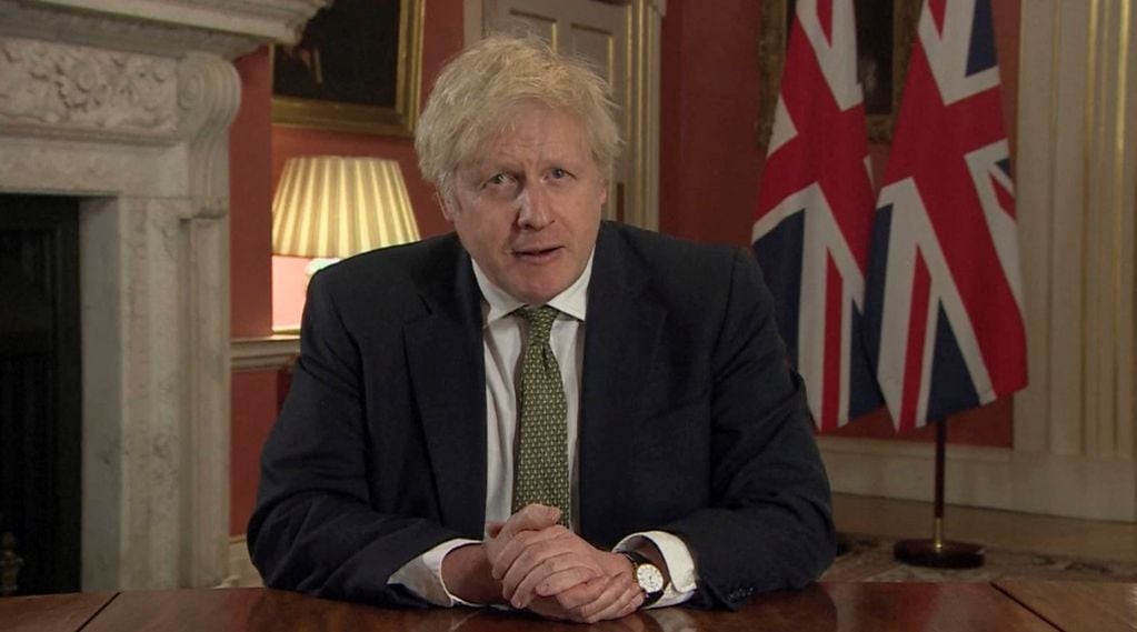El primer ministro británico, Boris Johnson defendió el uso de las vacunas de AstraZeneca. 