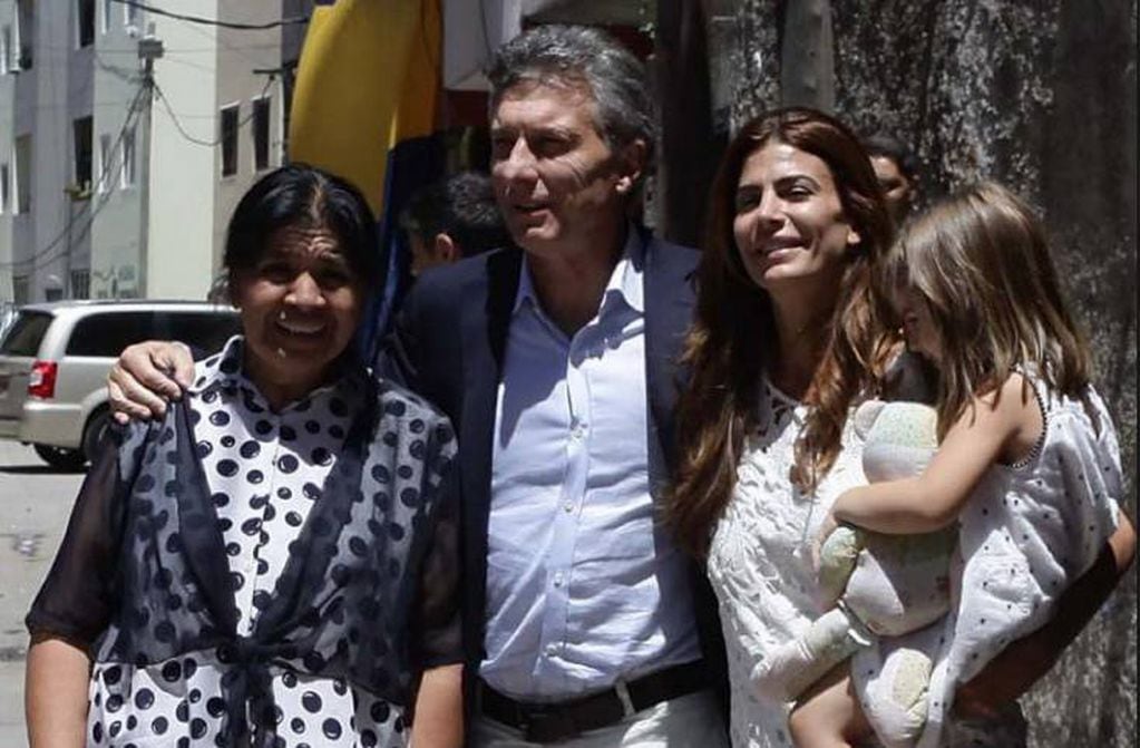 Margarita junto a Macri y Juliana Awada Archivo / Los Andes