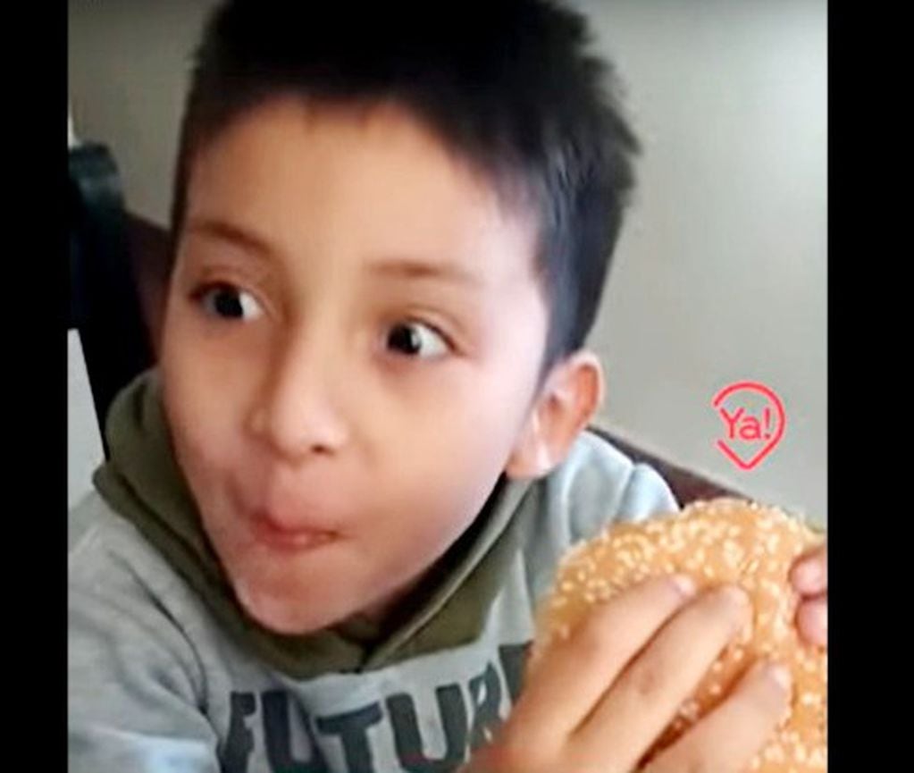 El niño de Villa María finalmente recibió el combo Big Mac (Villa María Ya)