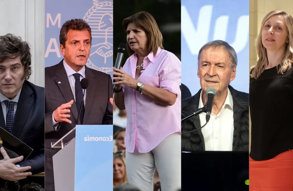Elecciones 2023: qué patrimonio declararon Milei, Bullrich, Massa, Schiaretti y Bregman. Foto: Reverso