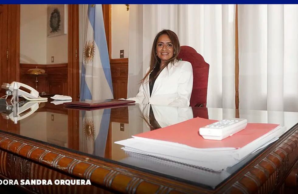 Sandra Orquera, legisladora de Tucumán y "primera gobernadora"