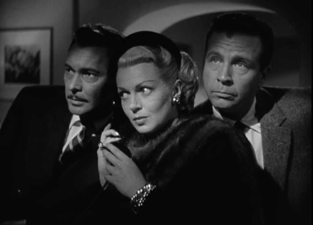 Barry Sullivan, Lana Turner y Dick Powell en "Cautivos del mal" (The Bad and the Beautiful, 1952), de Vincente Minnelli