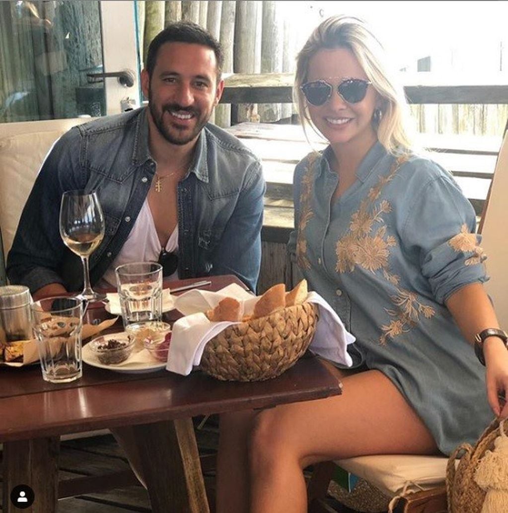 Alejandra Maglietti y Jonás Gutierrez (Instagram: @alemaglietti)