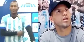La reacción de Kun Agüero en vivo tras enterarse de la muerte de Andrés Balanta.