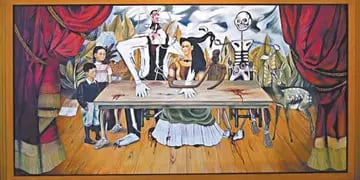 "La mesa herida" de Frida Kahlo