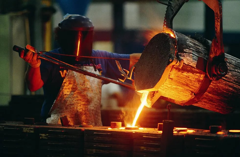 producción de acero
