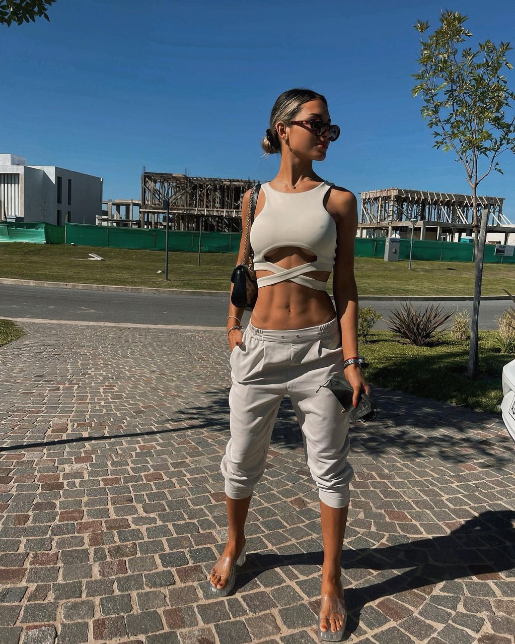 Agustina Gandolfo genera sensación en Instagram con sus abdominales híper marcados
