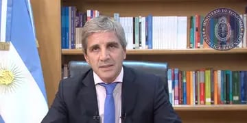 Luis "Toto" Caputo, ministro de Economía de Argentina.