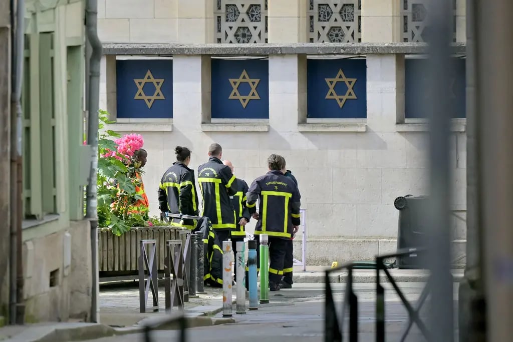 Ataque frustrado a sinagoga en Francia