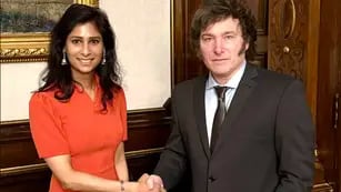 Javier Milei recibió a la vicedirectora del FMI, Gita Gopinath