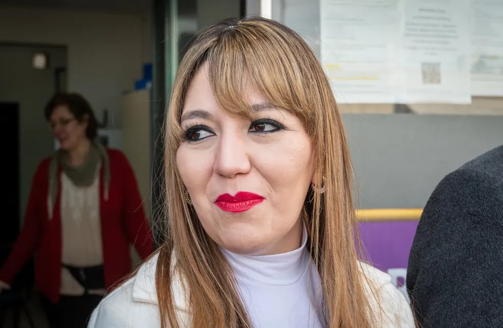 Janina Ortiz, secretaria de Gobierno de la Municipalidad de Las Heras. Foto: Ignacio Blanco / Los Andes