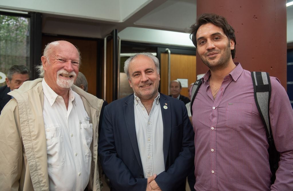 Federico Kahr, Raymond Scheffer y Juan Manual Correa