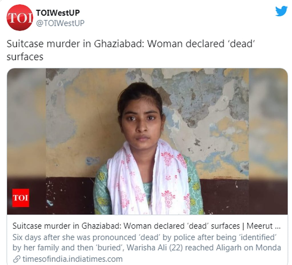 La mujer fue confundida por otra joven asesinada