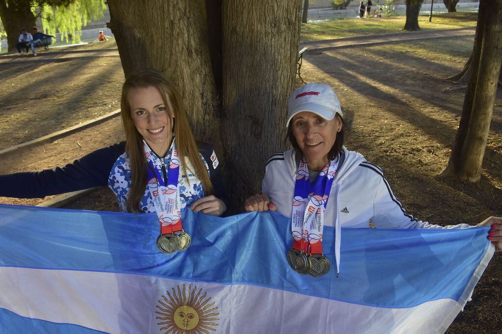 Podios: Brenda y Rosana, medallistas de lujo en el Mundial