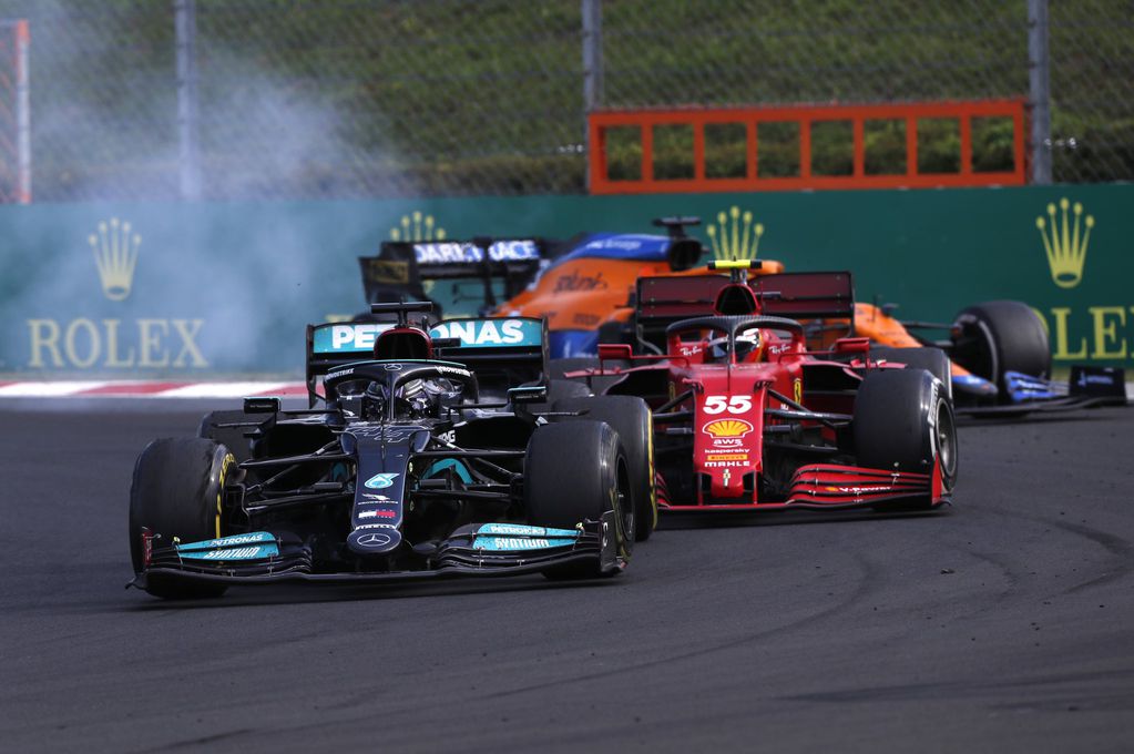 Hamilton terminó cansado el GP de Hungría